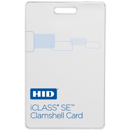 Picture of HID iClass SE 3350 Clamshell Smart Card - 26 Bit, 37 Bit, 40 Bit