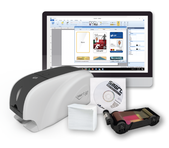 Picture of IDP SMART-31 Simplex ID Card Printer Kit