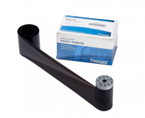 Picture of Entrust Datacard 533000-052 Graphics Monochrome Ribbon, Black HQ