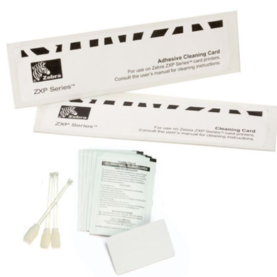 Picture of Zebra 105999-704 Print Station & Laminator Cleaning Kit