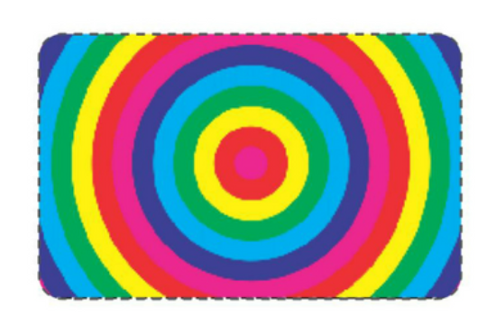 Picture of Entrust Datacard 515029-002 DuraGard, OptiExpress(TM), Laminate, 0.6 mil, "Bullseye" Full Card