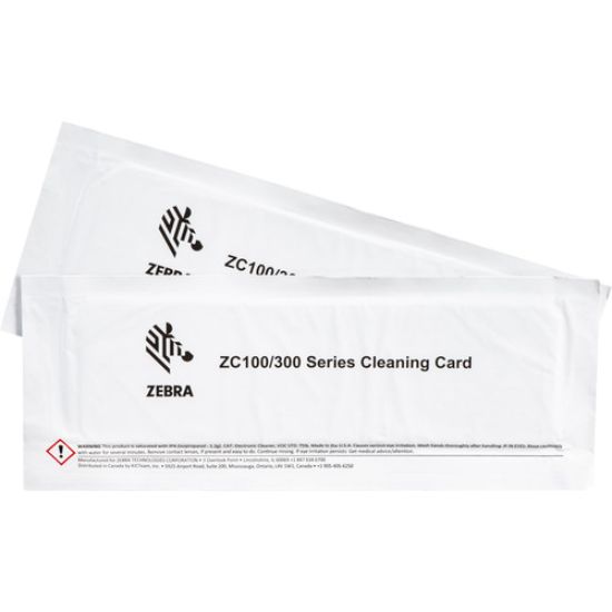 Picture of Zebra 105999-310-01 Cleaning Card Kit (Improved) - 2 Cards
