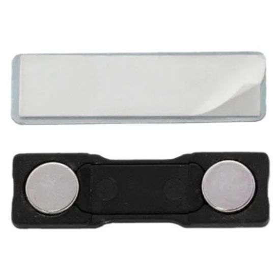Picture of Pack of 50 - MagnaLite Magnetic Badge Attachment - 1 3/4'' - 1 3/4''