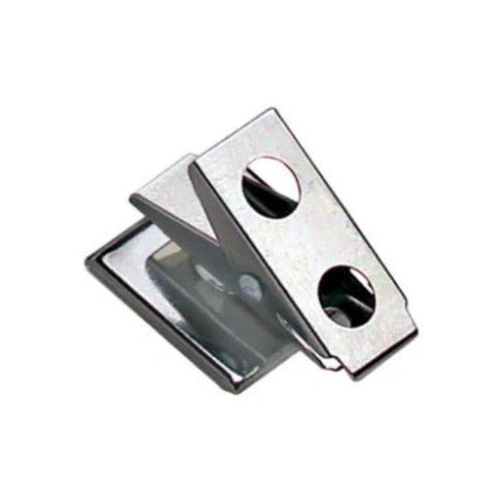 Picture of Pack of 2,500 - Adhesive 2-Hole Badge Clips - 1''