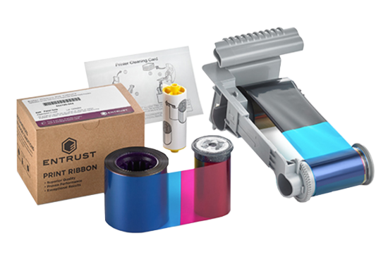 Picture of Entrust Datacard 525100-004-S88 YMCKT Color Ribbon