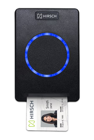 Picture of Hirsch 8200ABT0000 uTrust TS Wallmount Keypad HF Commercial Terminal Wiegand Access Control Reader