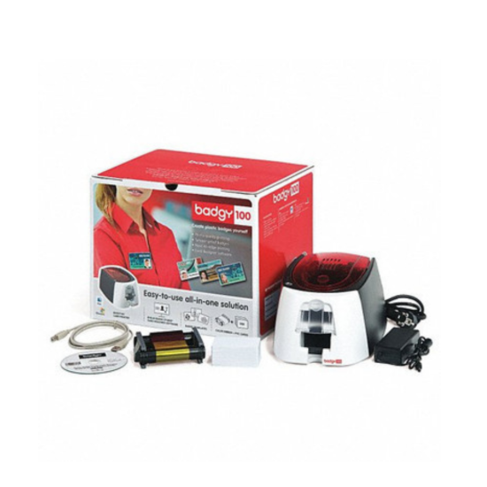 Picture of Evolis Badgy100 Simplex ID Card Printer System
