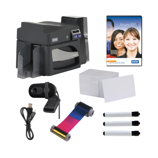 Picture of FARGO DTC4500e Simplex ID Card Printer System