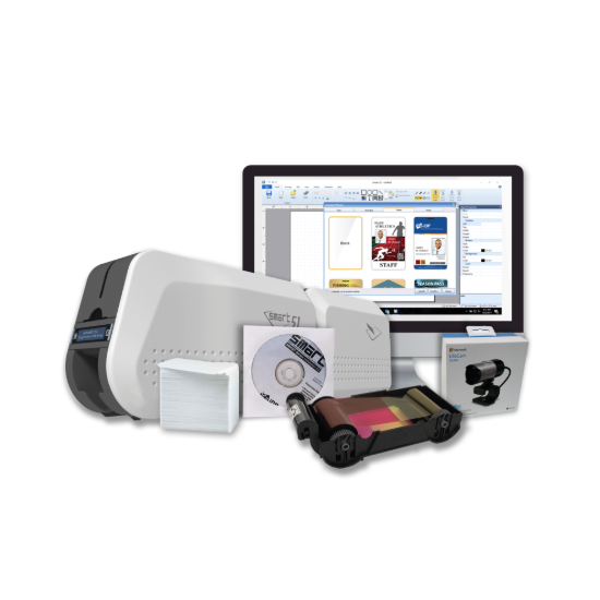 Picture of IDP SMART-51L Duplex ID Card Printer with Lamination Bundle