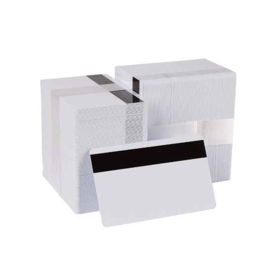 Picture of 500 Blank White HiCo 2750 oe Composite Mag Stripe Cards