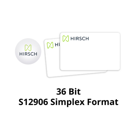 Picture for category Hirsch 36 Bit, S12906 Simplex Format