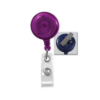 Picture of Pack of 50 - 1.25" Badge Reel Swivel Clip with Clear Strap