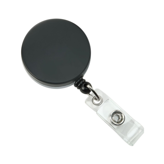 Picture of Pack of 50 - 1.5" Heavy Duty Badge Reel with Nylon Cord and Clear Strap