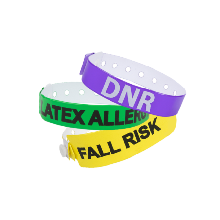 Picture for category LaserBand Pre-Printed Alert & Emergency Wristbands