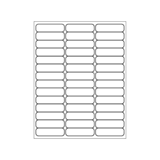 Picture of LaserBand PLS-203 42-Up Standard Register Laser Labels (1000 Sheets)