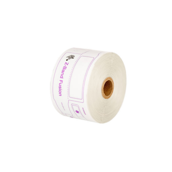 Picture of LaserBand Fusion FID-ADULT-L3-1-200T Adult Wristband with Direct Thermal Adhesive Closure (1000 Sheets)