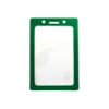 Picture of Pack of 100 - Clear Vinyl Vertical Badge Holder with Color Frame, 2.25" x 3.44"