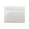 Picture of Pack of 100 - Vinyl Horizontal Badge Holder with Color Bar, 3.75" x 2.63"