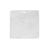 Picture of Pack of 100 - Clear Vinyl Horizontal Badge Holder with Color Bar, 4.38" x 3.63"