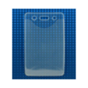 Picture of Pack of 100 - PureClear Vinyl Vertical Badge Holder, 2.38" x 3.38"