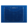 Picture of Pack of 100 - Premium Vinyl Horizontal Badge Holder with Slot and Chain Holes, 3.38" x 2.38"