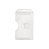 Picture of Pack of 50 - Clear Rigid Plastic Vertical Badge Holder 2-Sided