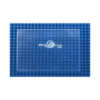 Picture of Pack of 100 - Clear Rigid Vinyl Horizontal Name Tag Holder with Nickel-Plated Steel Pin 4" x 3"