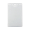 Picture of Pack of 100 - Clear Vinyl Holder with Slot and Chain Holes 4" x 6"