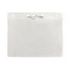Picture of Pack of 100 - Clear Vinyl Horizontal Badge Holder with Pin 4.12" x 3.18"