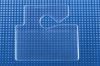 Picture of Pack of 100 - Clear Vinyl Horizontal Hangtag Holder 3.75" x 2"