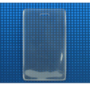 Picture of Pack of 100 - Clear Vinyl Vertical S-Series Anti-Print Transfer Proximity Card Holder, 2.3" x 4.25"