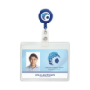 Picture of Pack of 100 - Heavy-Duty Vinyl Horizontal Proximity Card Holder, 3.6" x 2.38"