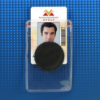 Picture of Pack of 100 - Heavy-Duty Vinyl Vertical Adhesive Badge Holder 2.12" x 3.38"