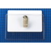 Picture of Pack of 100 - Premium Vinyl Horizontal Anti-Print Transfer Clip-on Badge Holder 3.4" x 2.25"