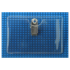 Picture of Pack of 100 - Premium Vinyl Horizontal Clip-on Badge Holder 3.4" x 2.25"