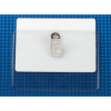 Picture of Pack of 100 - Premium Vinyl Horizontal Clip-on Badge Holder 4" x 2.63"