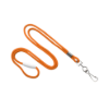 Picture of Pack of 100 - 1/8" Round Braid Lanyard with Breakaway and Swivel Hook