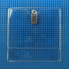 Picture of Pack of 100 - Premium Vinyl Horizontal Clip-on Display Holder 4" x 3"