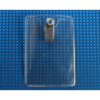 Picture of Pack of 100 - Premium Vinyl Vertical Clip-on Badge Holder 2.38" x 3.38"
