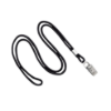 Picture of Pack of 100 - 1/8" Round Braid Lanyard with Bulldog Clip