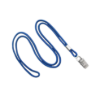 Picture of Pack of 100 - 1/8" Round Braid Lanyard with Bulldog Clip