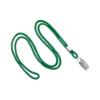 Picture of Pack of 100 - 1/8" Round Braid Lanyard with Bulldog Clip