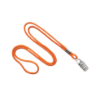 Picture of Pack of 100 - 1/8" Round Braid Lanyard with Bulldog Clip