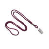 Picture of Pack of 100 - 1/8" Round Braid Lanyard with Bulldog Clip