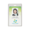 Picture of Pack of 100 - Vinyl Vertical "Lock-In" Proximity Card Holder, 2.38" x 3.75"