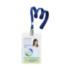Picture of Pack of 100 - Vinyl Vertical Proximity Card Holder, 2.5" x 3.63"