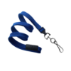 Picture of Pack of 100 - 3/8" Flat Braid Lanyard with Breakaway and Black Oxide Swivel Hook