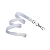 Picture of Pack of 100 - 3/8" Flat Braid Lanyard with Breakaway and Black Oxide Swivel Hook