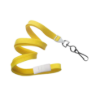 Picture of Pack of 100 - 3/8" Flat Braid Lanyard with Breakaway and Black Oxide Swivel Hook