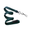 Picture of Pack of 100 - 3/8" Flat Braid Lanyard with Breakaway and Black Oxide Swivel Hook